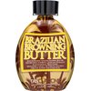 Ed Hardy Brazilian Browning Butter Dark Tanning Lotion - Skin Softening Golden Tanning Butter with Cupuacu Butters & Coconut Oils for Intense Skin Hydration 13.5 oz.