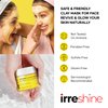 irreshine Turmeric Vitamin C Clay Mask: Turmeric Face Mask Vitamin C Clay Mask Clay Mask for Face Clay Face Mask - Vitamin C Clay Mask with Turmeric Vitamin C Face Mask 5.07oz/150ml