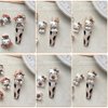 Foweso Hello Kitty Nail Charms 60Pcs Cute Hello Kitty Leopard Print Cat Nail Art Charms Jewelry Supply Hello Kitty Nail Jewelry Gems Rhinestones for Women DIY Craft Phone Case Decoration