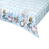 Talking Tables Blue Alice in Wonderland Paper Table Cover | Disposable Tablecloth, Home Recyclable | Supplies for Mad Hatter Tea Party, Birthday, Mother's Day, Baby Shower