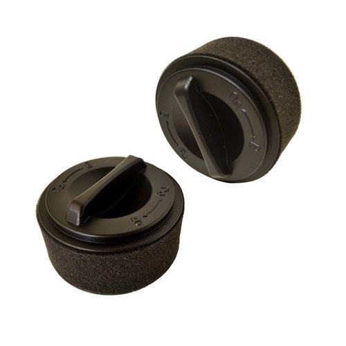 HQRP 2-Pack H12 Circular Filter Set compatible with Bissell PowerForce Compact 23T7V; 23T75, 23T76, 23T78 Vacuum Cleaner