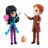 Wizarding World Harry Potter, Magical Minis Cho Chang and George Weasley Figure Set with 2 Doll Accessories, Kids Toys for Ages 6 and up