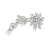 SAMKY Floral Crystal Prom Bridal Wedding Hair Comb T1079