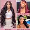 GARAXIS Straight Lace Front Wigs Human Hair Pre Plucked 13x4 Lace Front Wigs Human Hair 150% Density HD Lace Front Wigs With Baby Hair Brazilian Virgin Human Hair Wigs 26 Inch