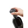 Chefman Electric Wine Opener Makes Opening Bottles Fast, Foolproof, And Fun! Black, Battery-Operated 4-Piece Corkscrew Set Comes With A Foil Cutter, Pourer, And Vacuum Stopper