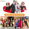 Face Body Paint Kit for Kids, 18 Colors Face Painting Kits, Halloween Easter Professional Makeup Kit with Tattoo Stickers, Template, Hair Clip, Brush, Cotton Pad for Party, Cosplay, Performances