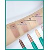 Erinde 4 Colors Eyeshadow Stick, Eye Brightener Stick, Shimmer Creamy Eye Shadow Makeup, Long Lasting Waterproof Glitter Highlighter Eye Liner Pencil Set