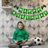 MEETINGU Game Happy Birthday Banner, Gaming Birthday Party Decorations for Boys Kids Game Themed Party Supplies(Green)