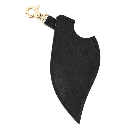 Beautyflier Clip-on Chapstick Sleeves, Soft Leather Keychain Lipstick Holder Chapstick Pouch Lip Balm Holder Travel Accessories