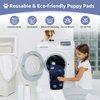 Washable Pee Pads for Dogs 2 Pack,36''*31'' Reusable Puppy Pads Pet Training Pads with Great Absorbent,Leakproof Fabric & Non Slip Backing for Potty,Crate,Whelping,Floor,Playpen,Sofa,Car