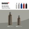 Sigg - Aluminum Water Bottle - Traveller Smoked Pearl - Climate Neutral Certified - Suitable For Carbonated Beverages - Leakproof & Lightweight - BPA Free - 34 oz