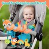 Baby Car Seat Toys Activity Stroller Toy for Boys Girls 0 3 6 9 10 12 Months, Spiral Hanging Plush Toys,Baby Shower Thank You New Year Gifts X-mas Stocking Stuffers