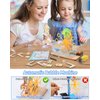 Poraxy STEM Kits for Kids Age 8-10-12, 6 in 1 Science Kits, Wooden 3D Puzzles, Toys for Ages 8-13, Building Projects Crafts Model Kits, Birthday Gifts for Boys Girls Ages 7 8 9 10 11 12 13 Years Old