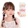 6 PCS Colorful Moving Butterfly Hair Clips Non-Slip Clips Cute Barrettes Hair Accessories for Teens Women Girls 078-#02