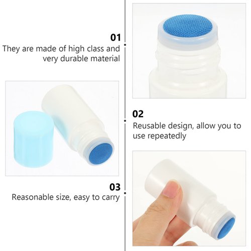 Sponge Head Bottle Applicator Bottle 10Pcs 20ml Sponge Head Applicator Bottles Bottle Refillable Bottles Graffiti Mop Empty Bottle for Home Travel Travel Containers