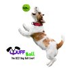 WUFF BALL - The Best Dog Ball Ever! Fun Durable Ultra Bouncy Green Fetch Dog Toy, Fits Ball Launcher
