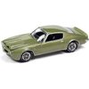1972 Pontiac Firebird Formula Springfield Green Metallic Classic Gold Collection Series Limited Edition to 9454 Pieces Worldwide 1/64 Diecast Model Car by Johnny Lightning JLCG026-JLSP164A