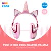 homicozy Kids Ear Protection,Noise Cancelling Sound Proof Headphones for Toddlers Children Teens,Sound Blocking Kids Hearing Protection Earmuffs for Concerts,Autism,Unicorn Gifts for Girls Age 1 Up