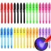 WEST STORY 32Pcs Invisible Ink Pen, Invisible Ink Pens with UV Light for Kids Magic Party Favors, Spy Pen, Magic Pens for Kids Writing Secret Message, Goodies Bags Toy, Kids Party Favors, Class Gift