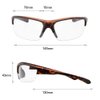 VITENZI Bifocal Safety Glasses with Readers Wrap Around Sport Magnifying Safety Reading Protective Goggles Rome in Tortoise 2.00
