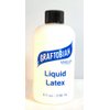 Graftobian Liquid Latex SFX Makeup - Professional Skin Safe Adhesive for Special Effects and Body FX, For Theatrical Stage, Cosplay, and Halloween Makeup, 8 ounces