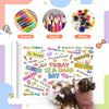 SICOHOME Positive Affirmations Coloring Tablecloth for Kids - 46x33 inch Today is a Good Day to Giant Coloring Poster Art Craft for School Classroom Birthday Activities Party Supplies