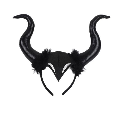 Mllxon Halloween Horns Headband, Devil Demon Horns Headband for Halloween Dress Cosplay Costume A...