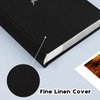 120 Photos Album with Memo Areas for Fujifilm Instax Wide 300 Camera,Linen Cover,Photo Book for Polaroid Now+/Now/I type/OneStep+/600 Instant Film Camera, POP Lab Instant Print Camera (Black)
