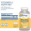SOLARAY Vitamin C w/Rose HIPS, Acerola & Bioflavonoids, 1000mg, Supports Immune Function & Healthier Skin, Hair, Nails, Non-GMO, Vegan, 250 CT