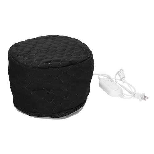 Heat Cap For Deep Conditioning, Adjustable Care Heating Steamer Cap Soft Bonnet Hooded Reusable S...