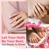 Modelones Nail Polish 6 Colors Neutral Nude Nail Polish Set Nude Pink Quick Dry Winter Mini Nail Polish Finger Nail Polish Bulk Manicure Diy Nail Art Home Salon Gift For Women Girl