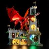 YEABRICKS LED Light for 21348 Ideas Dungeons & Dragons: Red Dragon's Tale Building Blocks Model (Building Set NOT Included)