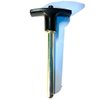 SB Distribution Ltd. Push Release Steel Pin, Tensile 3/8" Dia Shaft 2-1/2" Locking Space w/Deluxe Aluminum T Knob | “Universal Weight Stack – Replacement Pins | Detent Hitch Pin.