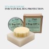 Bug-Off! All-Natural Citronella Soap for Humans - 5 Oz Organic Soap with Pure Citronella Oil - Handmade Olive Oil Soap - Biodegradable Soap for Camping – Bar Soap w/ Citronella Essential Oil