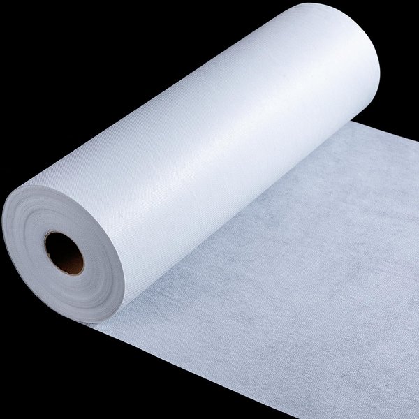 15.7 Inch x 54.7 Yard Iron-On Fusible Interfacing for Sewing- Non-Woven Lightweight Apparel Interfacing- Fusible Fleece Interfacing for Crafts, Bags, Home Decoration