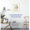 Winnie Wall Art - Pooh Kids Room Decor - Boys Room Decor - Little Girls Bedroom Decor - Baby Nursery Decor - Wall Decor for Toddlers - Inspirational Positive Quotes Picture Poster print