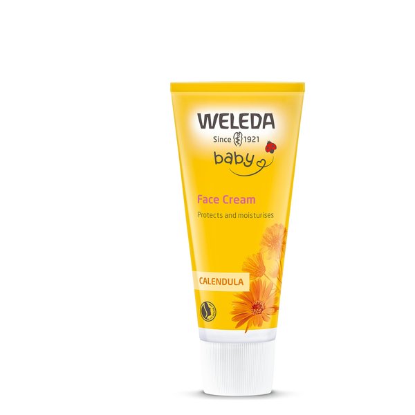 WELEDA Calendula Baby Face Cream, 1.7 FZ