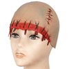 Halloween Bald Cap Scary Latex Makeup Bald Wig Cap Costume Theme Halloween Cosplay Head Wig Caps Prop Comtume Wig