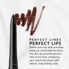 Luxury Lip Pencil by Flori Roberts, Retractable Lip Liner and Filler, Vibrant Lip Makeup for Women of Color or Deeper Skin Tones