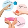 ArtCreativity Stretchy Stress Balls for Kids, Pack of 4, Stress Relief Fidget Sensory Toys for Autistic Children, Anxiety, and ADHD, Spongy Squeeze Toys Party Favors, Goodie Bag Fillers