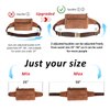 Loyofun Unisex Brown Genuine Leather Waist Bag Messenger Fanny Pack Bum Bag