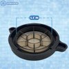 Poolzilla Replacement Pool Pump Basket Cover, Compatible with Splapool Above-Ground and In-Ground Pool Pumps, Comes with O-Ring