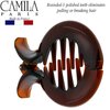 Camila Paris CP1362 French Hair Clip for Women, Girls Round Fish Hair Claw Clips Ponytail Holder Fashion Durable and Styling Hair Accessories for Women, Strong Hold No Slip Grip, Made in France