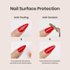 beetles Matte Coat & Top Coat 2 Pcs 15ml No Wipe Gel Glossy Mate Gel Top Coat Gel Nail Polish Mate Nail Polish Shine Effect Long Lasting Soak Off Uv LED Nail Lamp Nail Art Design Manicure Kit
