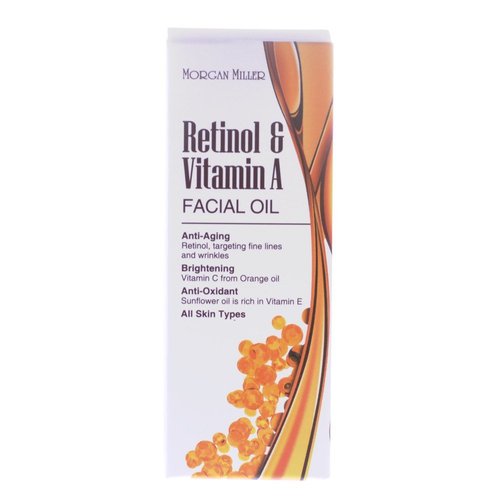 Morgan Miller Retinol & Vitamin A Facial Oil, 1.01 FL OZ