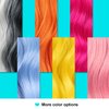 LANICE Light blue Short Bob Wigs with Bangs for Women Loose Wavy Hair Shoulder Length Wigs Synthetic Colorful Wigs for Cosplay Daily PartyUse(Light blue，12inch)