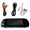 4.3'' Retro Portable Mini Handheld Video Game Console 8GB 128-Bit LCD Kids Color Game Player Built-in 1000+ games(Black)