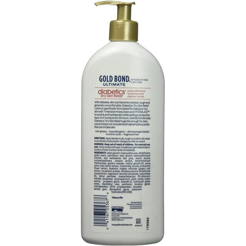 Gold Bond Ultimate Hydrating Lotion, Diabetics Dry Skin Relief 18 oz