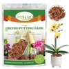 Legigo 2 Quarts Organic Orchid Potting Bark- All Natural Orchid Bark Potting Mix Pine Bark Wood Chips for Houseplant Mulch, Orchid Plants Root Development, Mulch for Potted Plants