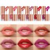 LANGMANNI Tinted Lip Oil, Vibrant High-Shine Moisturizing Lip Care, Six Distinct Shades With Versatile & Cruelty-Free 0.24 Fl oz (#01+05, 0.25 Fl Oz (Pack of 2))